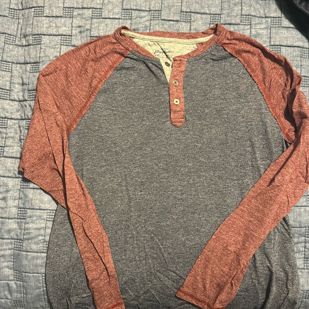 Flag and Anthem Henley shirt